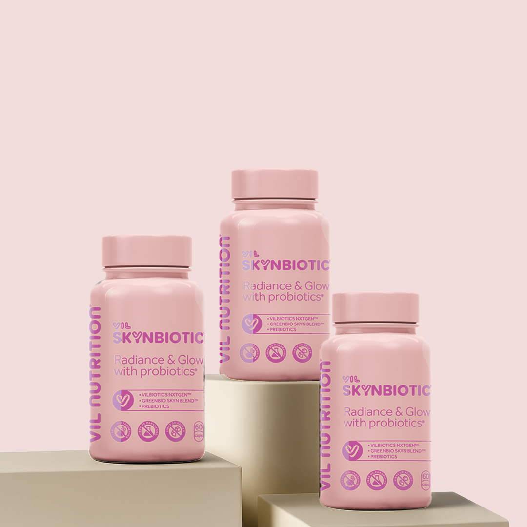 Vil SkynBiotic™ – The probiotic that illuminates your skin from within and restores your facial glow