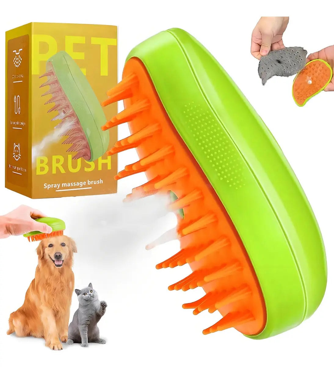 Cepillo Vaporizador 3 en 1