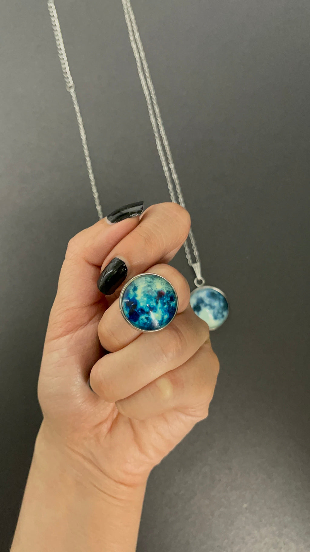 Luna Eterna – Night Sky Jewelry Set